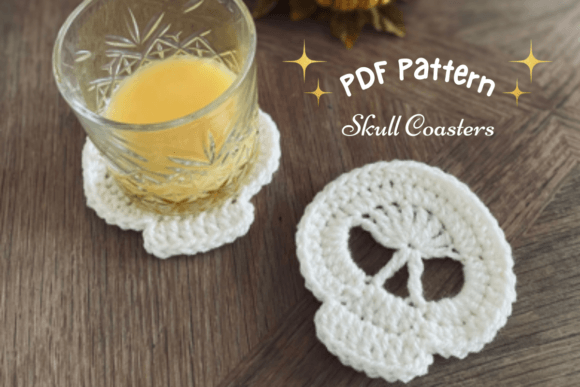Download Skull Coaster Crochet Pattern - Premium Resources